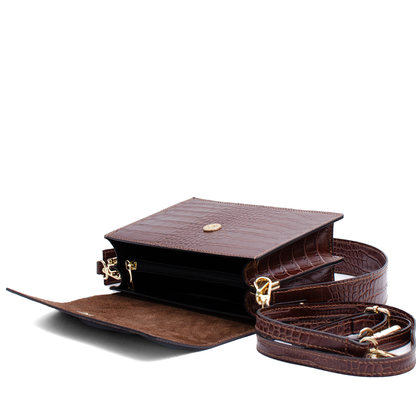 Ardea Croco Chocolate Latalia