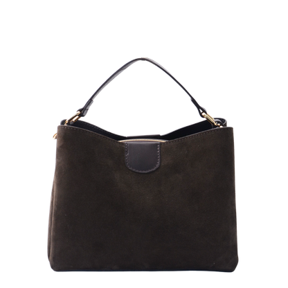 Novara Suede Dark Brown Latalia