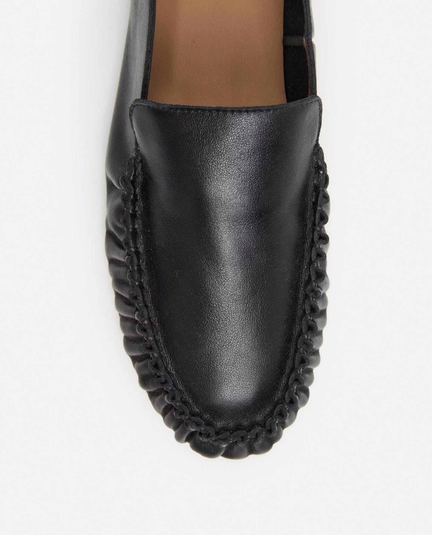 Bon Bon Leather Black Flattered