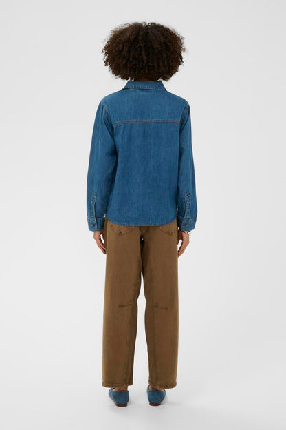 CUmola Arpa Shirt Dark Blue Wash Culture