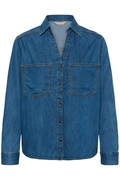CUmola Arpa Shirt Dark Blue Wash Culture