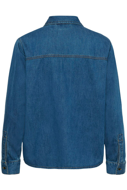CUmola Arpa Shirt Dark Blue Wash Culture