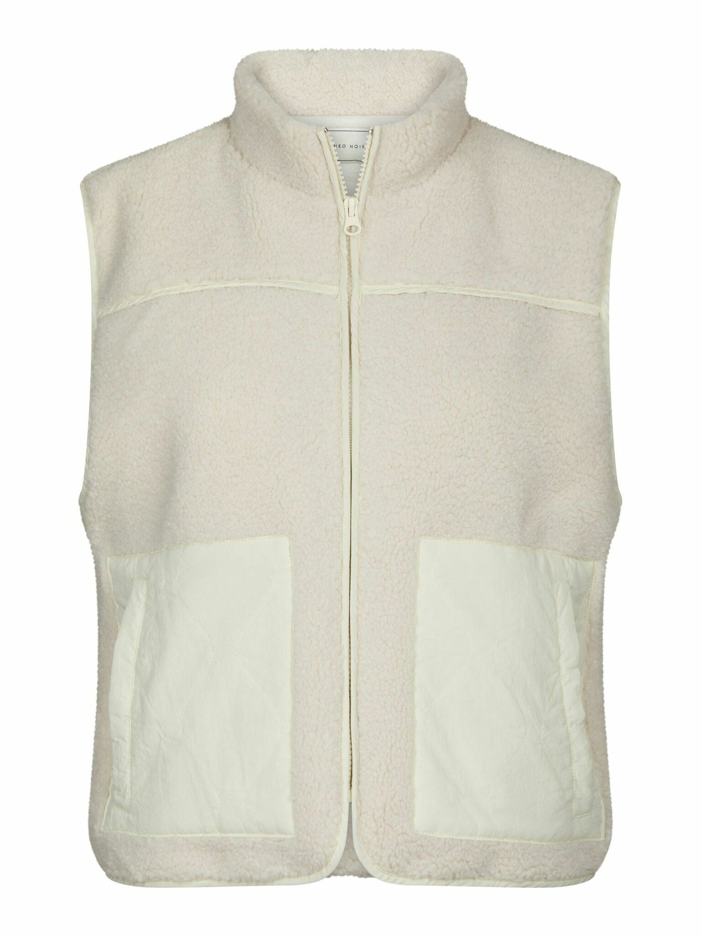 Scout Teddy Waistcoat Ivory Neo Noir