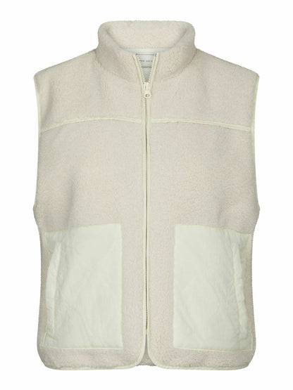 Scout Teddy Waistcoat Ivory Neo Noir