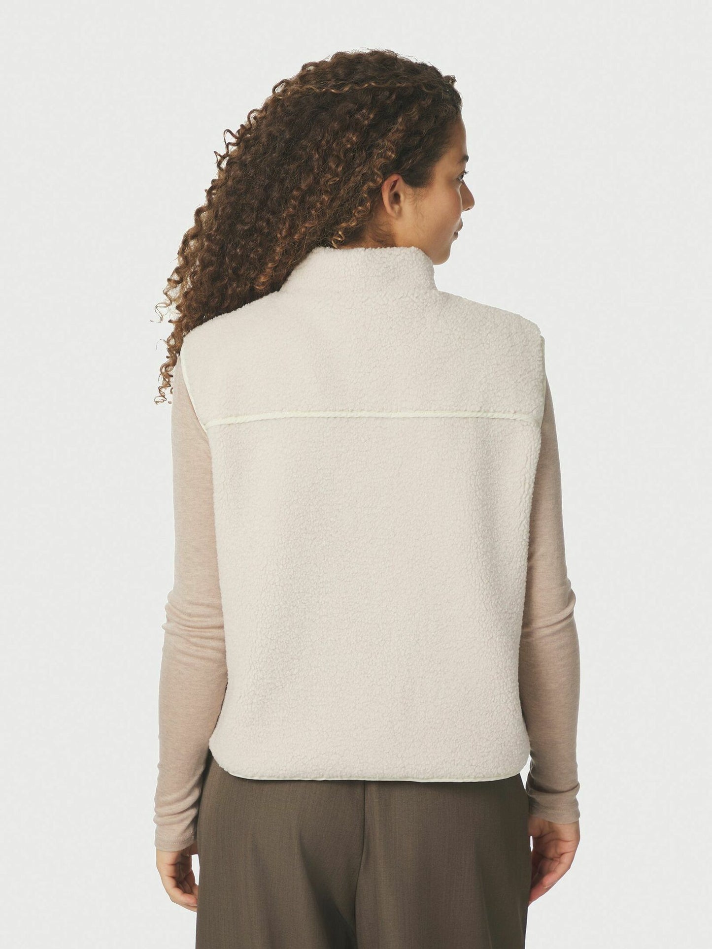 Scout Teddy Waistcoat Ivory Neo Noir