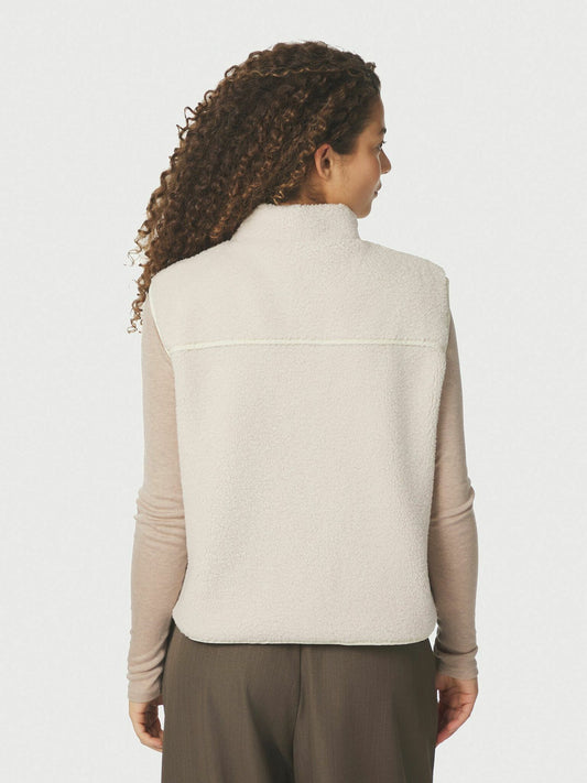 Scout Teddy Waistcoat Ivory Neo Noir