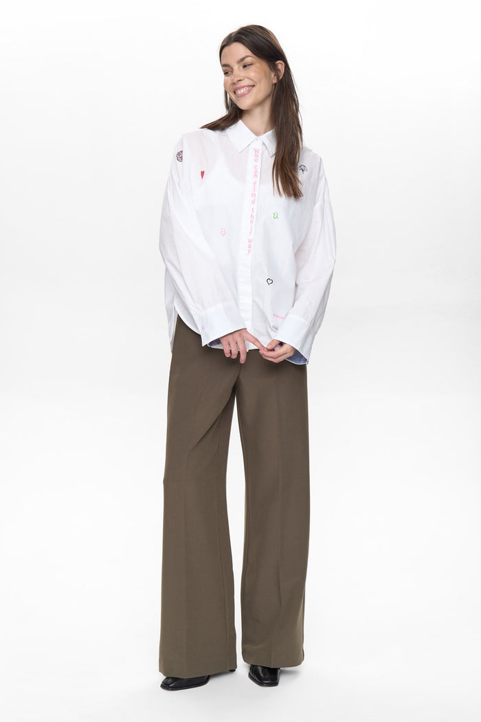 Juna Shirt Cloud Dancer Nümph