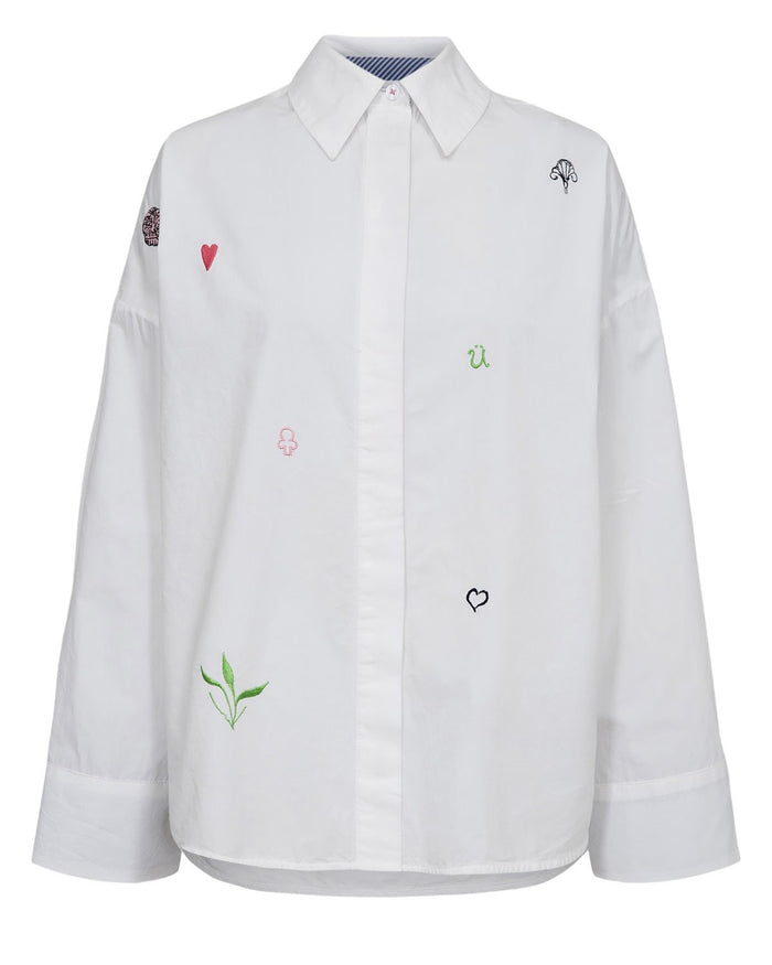 Juna Shirt Cloud Dancer Nümph