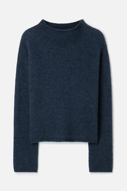 Mika Yak Funnelneck Sweater Night Teal Filippa K