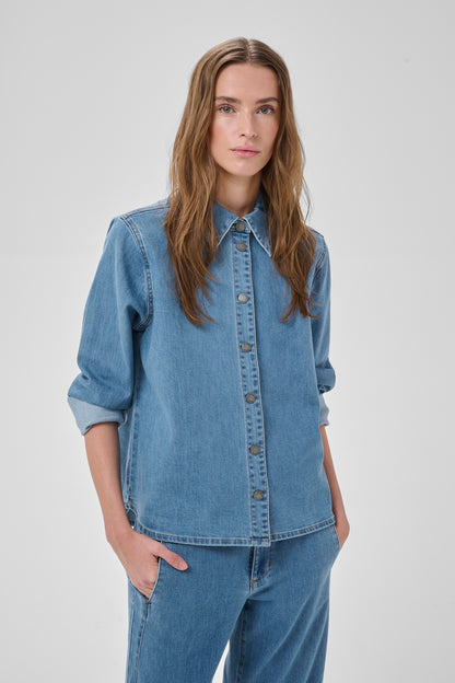 Linn Sofia 115 Shirt Medium Blue Wash My Essential Wardrobe