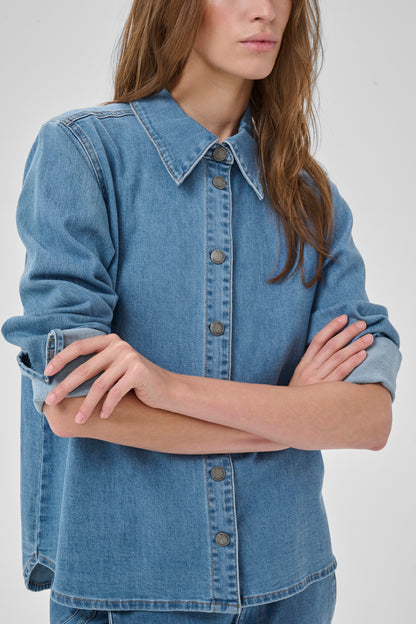 Linn Sofia 115 Shirt Medium Blue Wash My Essential Wardrobe