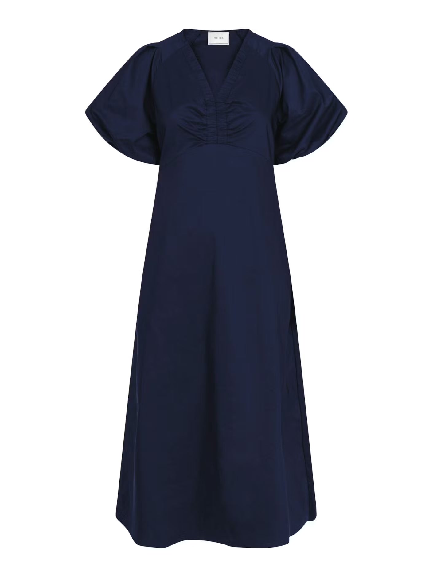 Illana Poplin Dress Navy Neo Noir