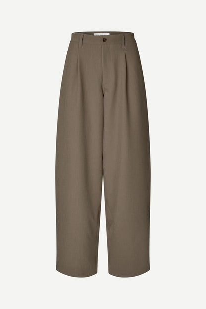 Saharper Pleat Trousers 15790 Major Brown Samsoe Samsoe