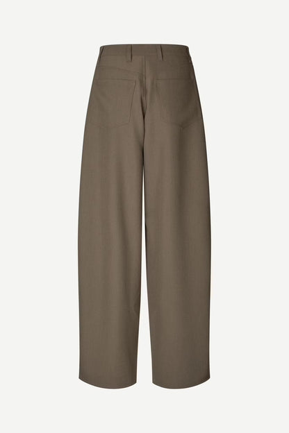Saharper Pleat Trousers 15790 Major Brown Samsoe Samsoe