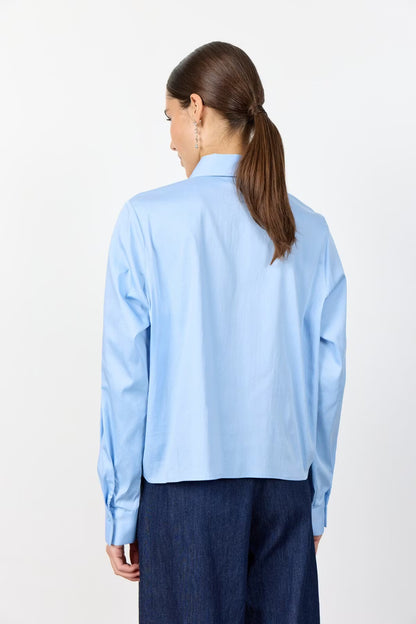 LR-Isla Solid 136 Shirt Light Blue Levete Room