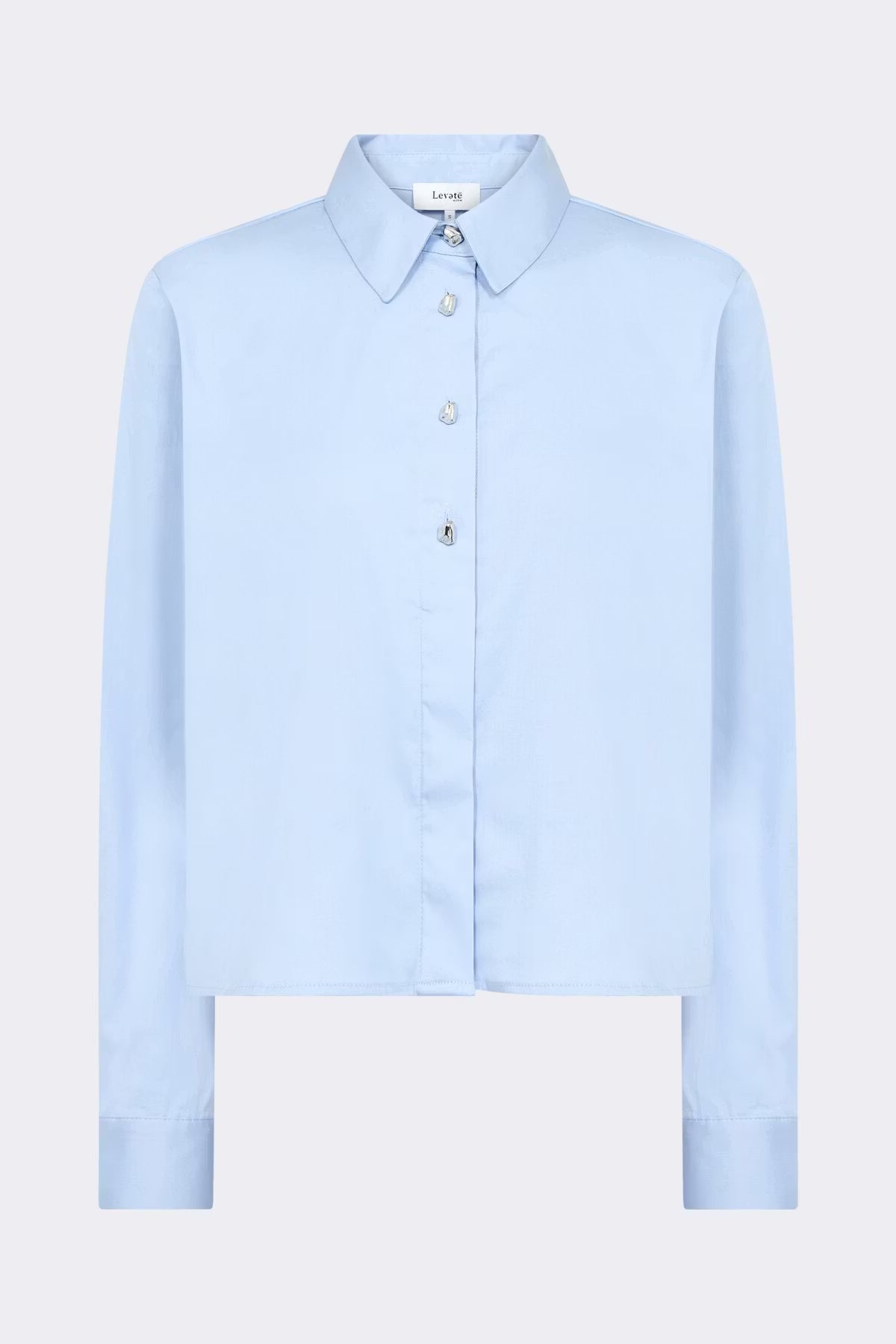 LR-Isla Solid 136 Shirt Light Blue Levete Room
