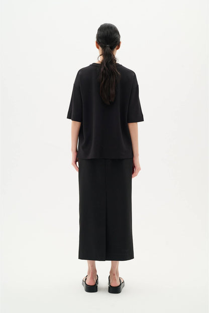 PannieIW Oversize T-shirt Black InWear