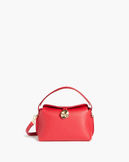 Hanna Mini Bag Grained Leather Cherry Flattered