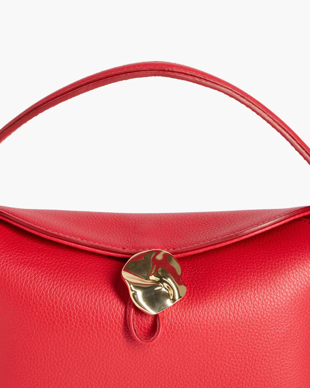 Hanna Mini Bag Grained Leather Cherry Flattered