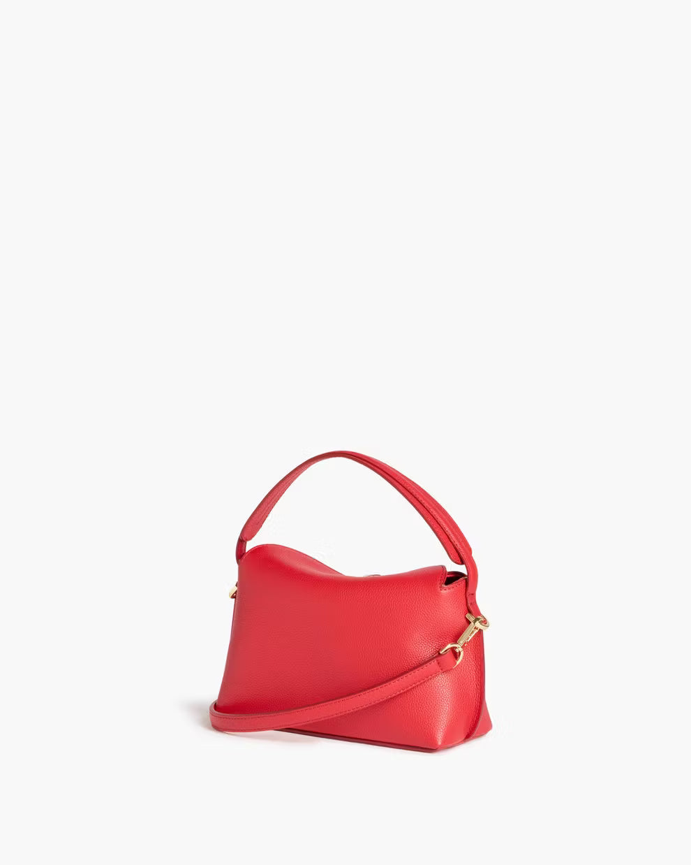Hanna Mini Bag Grained Leather Cherry Flattered