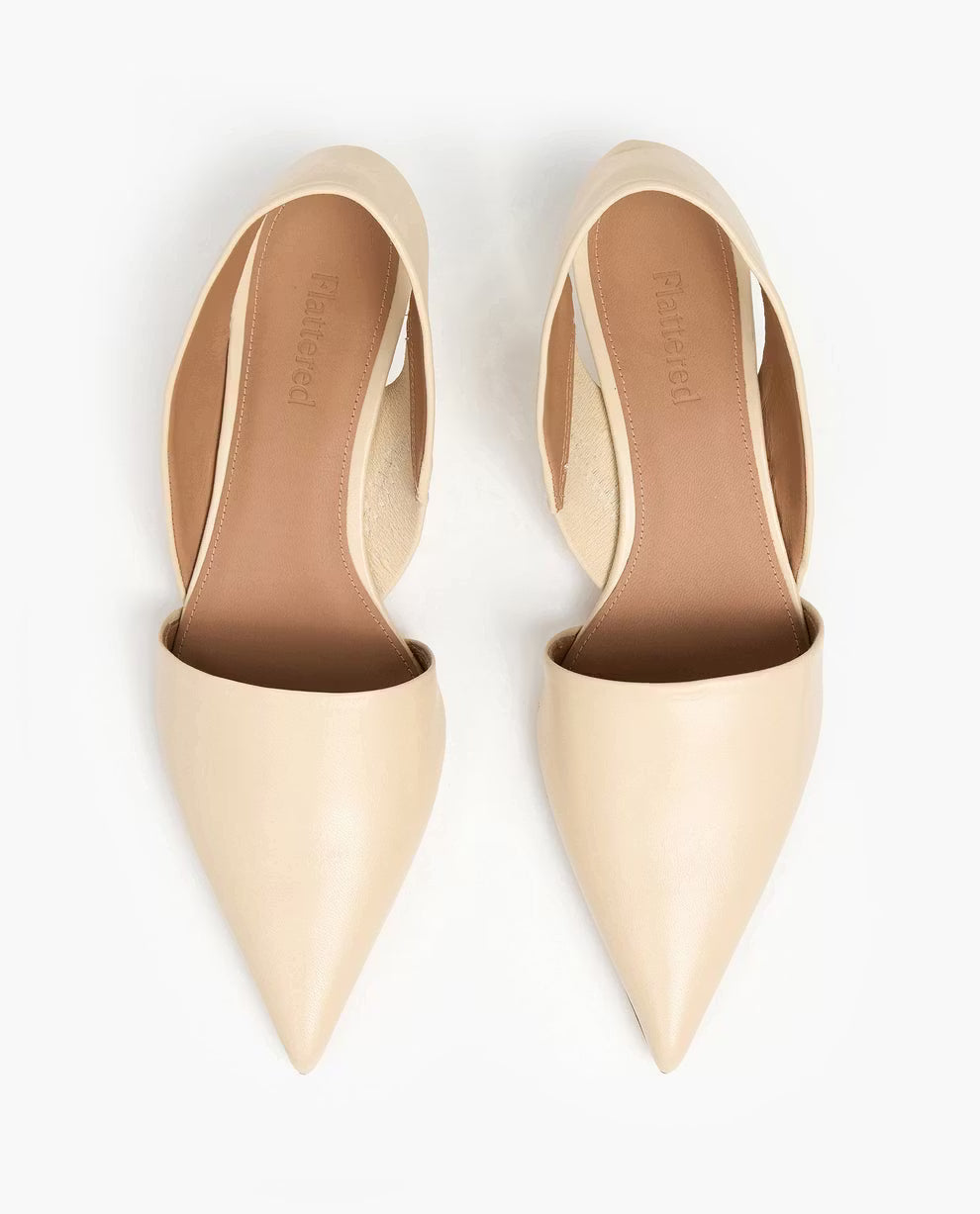Ninni Leather Creme Flattered