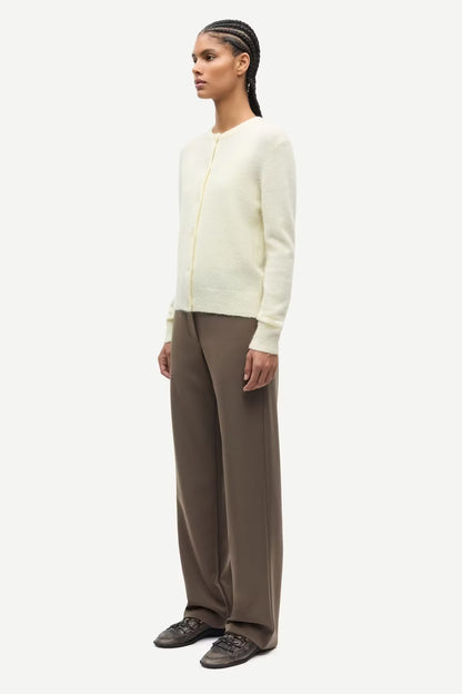 Nor Short Cardigan 7355 Ethereal Green Samsoe Samsoe