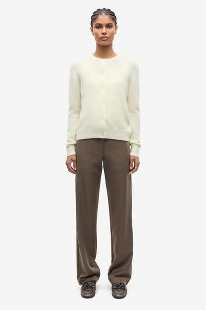 Nor Short Cardigan 7355 Ethereal Green Samsoe Samsoe