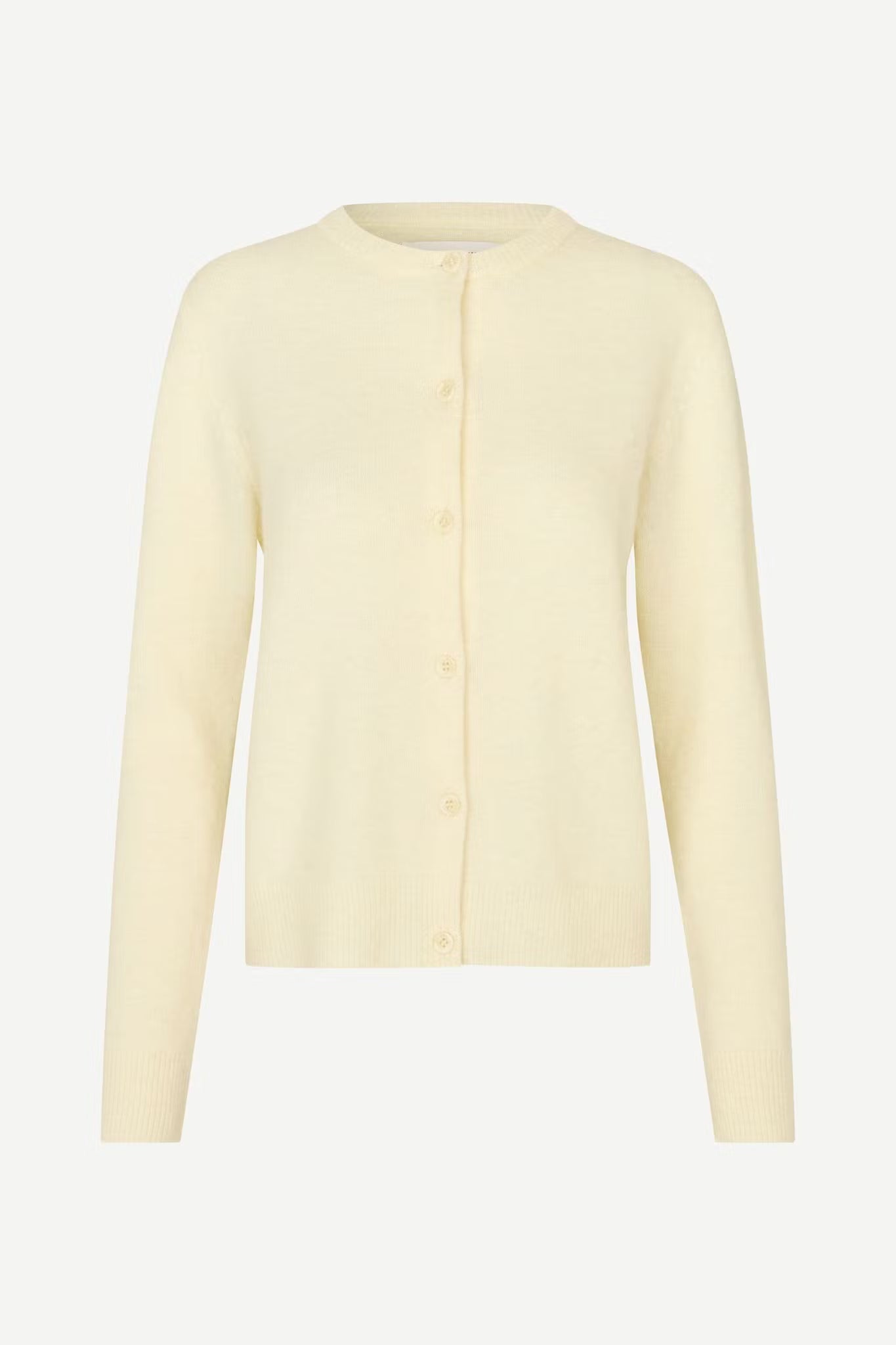 Nor Short Cardigan 7355 Ethereal Green Samsoe Samsoe
