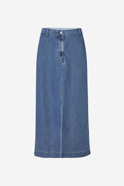 Satove Skirt 15645 Medium Denim Blue Samsoe Samsoe