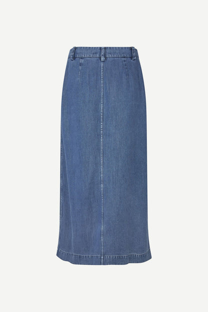 Satove Skirt 15645 Medium Denim Blue Samsoe Samsoe