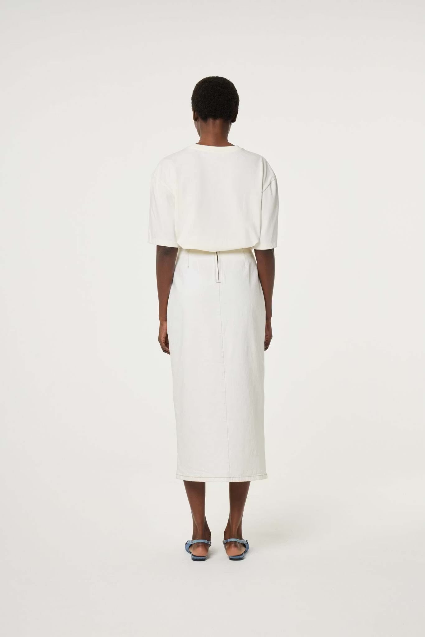 Benja T-shirt Cozy White Fabienne Chapot