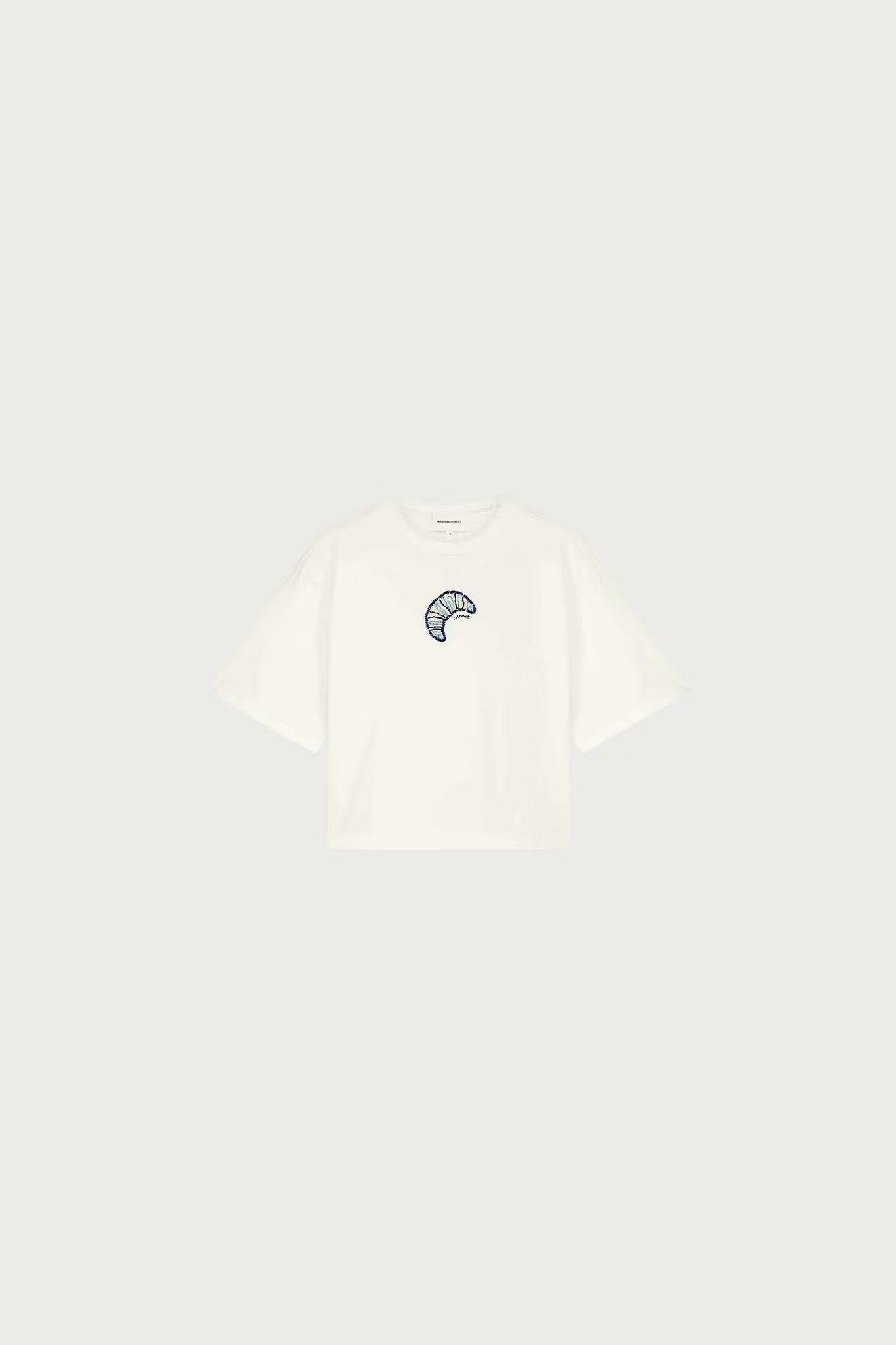 Benja T-shirt Cozy White Fabienne Chapot