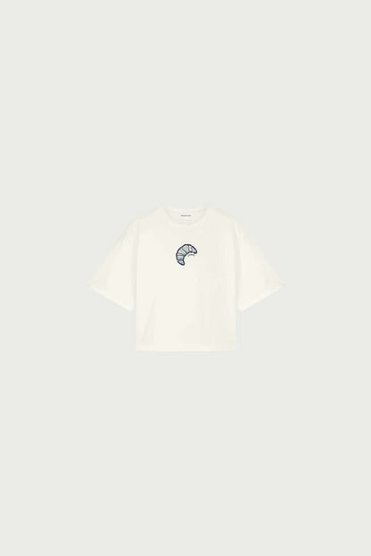 Benja T-shirt Cozy White Fabienne Chapot