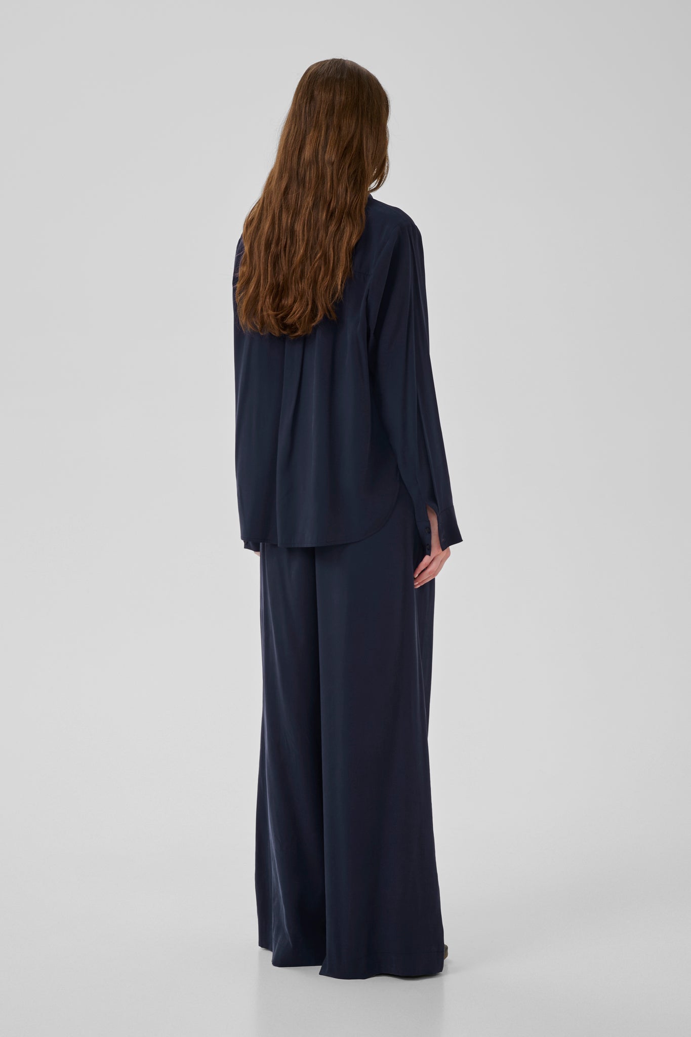 Mindy Shirt Dark Sapphire Blue My Essential Wardrobe