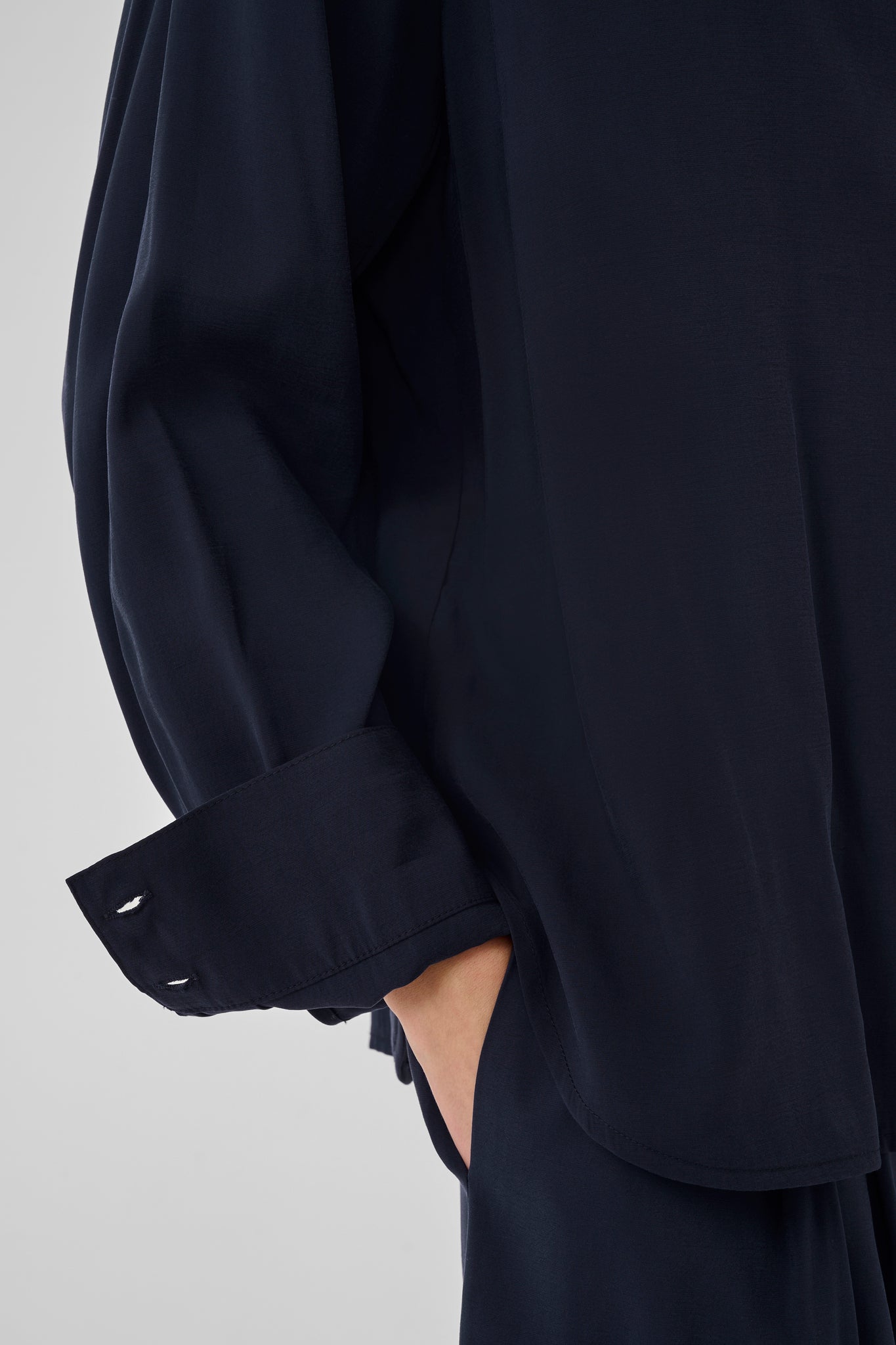 Mindy Shirt Dark Sapphire Blue My Essential Wardrobe