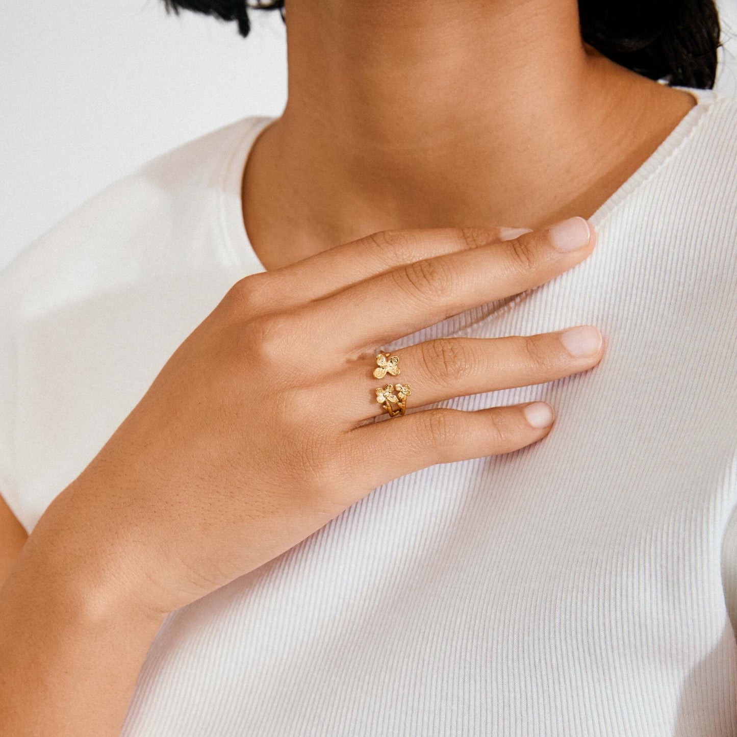 Ajani Ring Gold Pilgrim