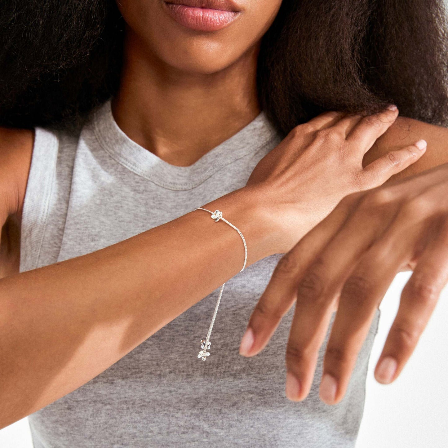 Ajani Bracelet Silver Pilgrim