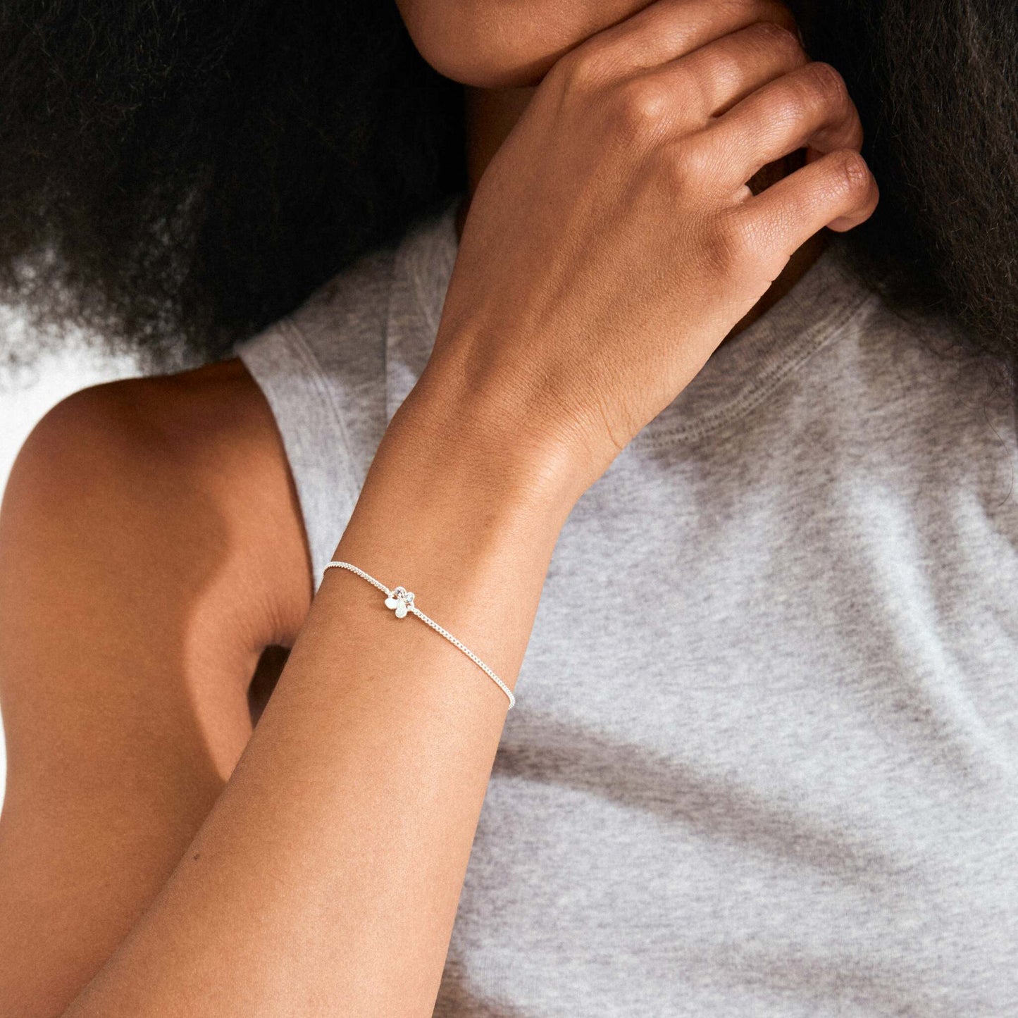 Ajani Bracelet Silver Pilgrim