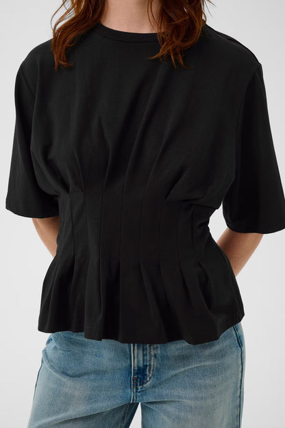 Inez T-shirt Black Gestuz