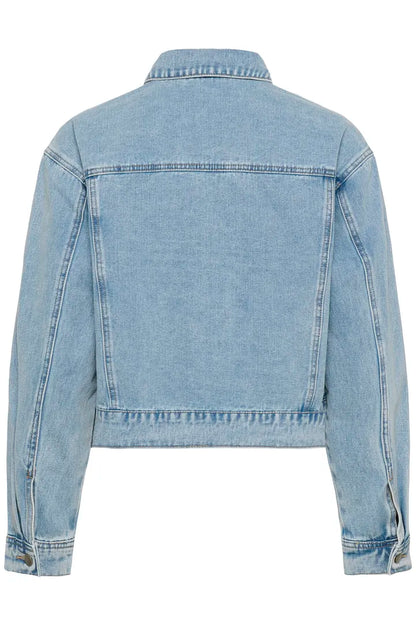 Tiala Aniceta Embroidery Jacket Light Blue Wash Culture
