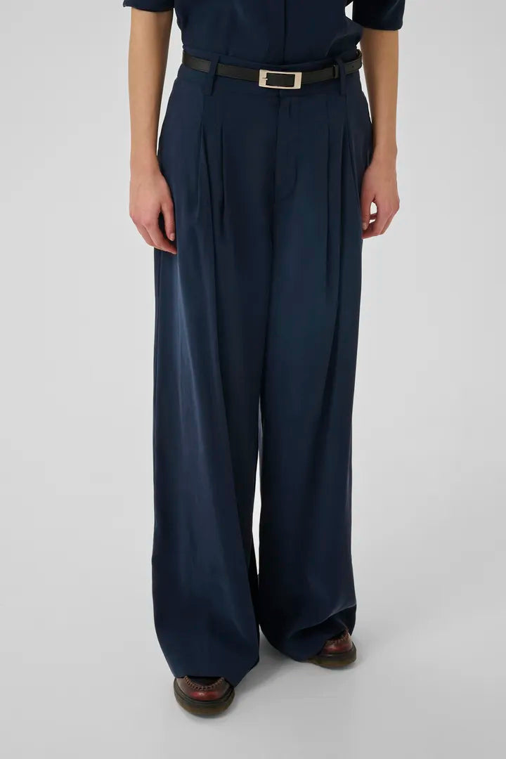 MWMindy High Wide Pant Dark Sapphire Blue My Essential Wardrobe