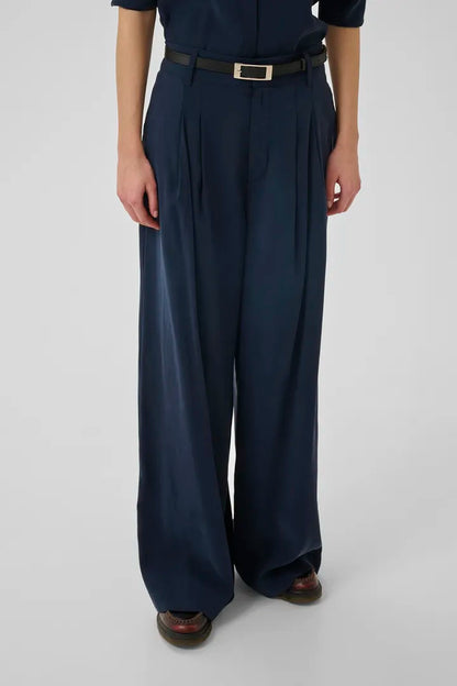 MWMindy High Wide Pant Dark Sapphire Blue My Essential Wardrobe