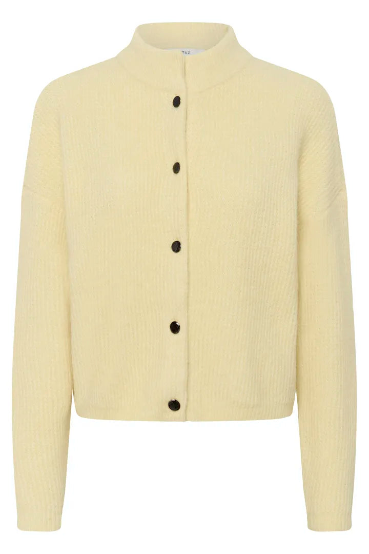 AlphaGZ Short Cardigan Frozen Dew Mél Gestuz