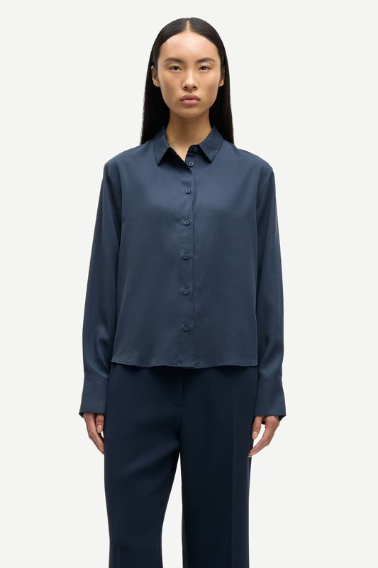 Samina LS Shirt 14028 Salute Samsoe Samsoe