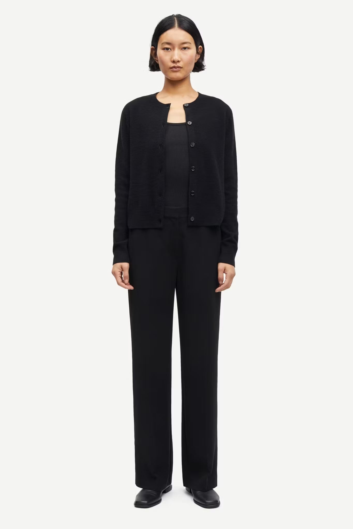 Salara Trousers 15596 Black Samsoe Samsoe
