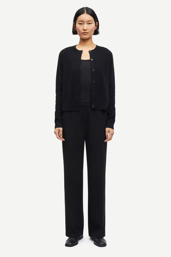 Salara Trousers 15596 Black Samsoe Samsoe
