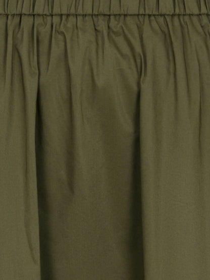 Yara Poplin Skirt Army Neo Noir
