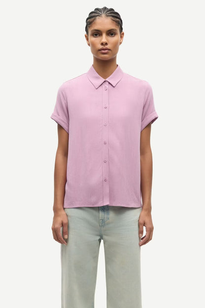 Samajana ss shirt 15938 Orchid Haze Samsoe Samsoe