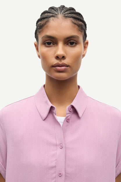 Samajana ss shirt 15938 Orchid Haze Samsoe Samsoe