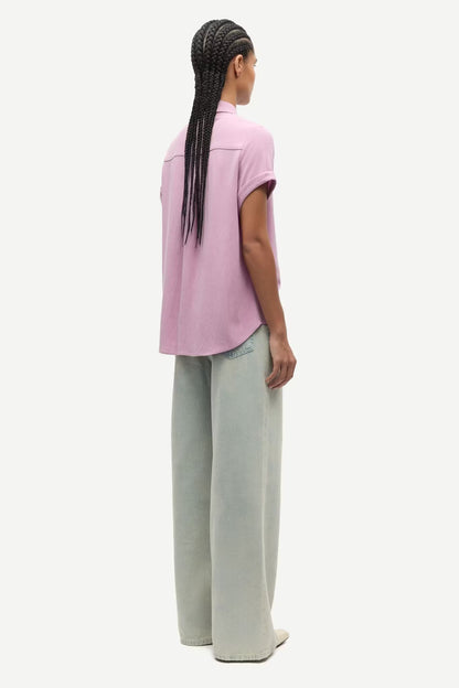 Samajana ss shirt 15938 Orchid Haze Samsoe Samsoe